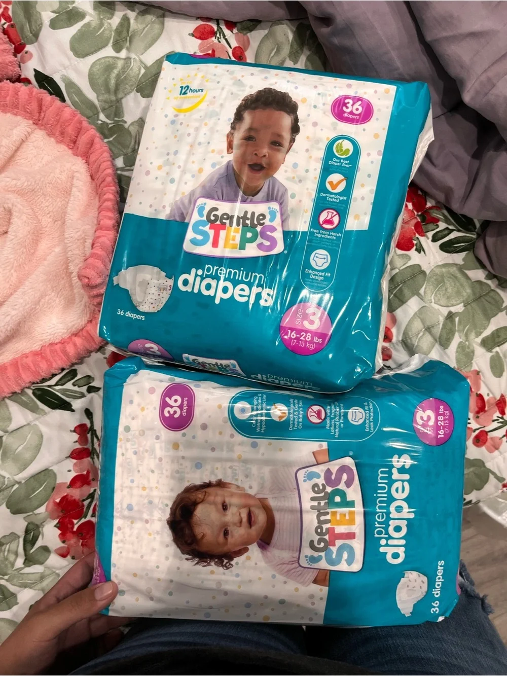 X2 Premium Diapers Size 3 - Teal (36 ct)